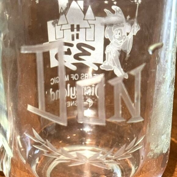 Disneyland 35th Anniversary Glass Mug - Picture 4 of 6
